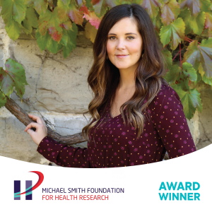 MASSIVE Congratulations to Dr. Samantha Dawson who was recognized as one of 32 exceptional BC-based health researchers as 2021 Scholar award recipients!